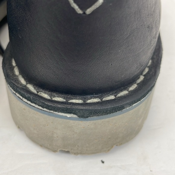 Clarks Overdale Mid Chukka Boot in Black Leather US Men's Size 8 Medium - Picture 11 of 11